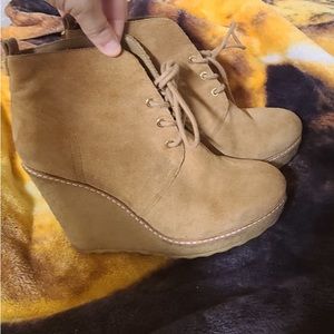 TORY BURCH Suede Booties